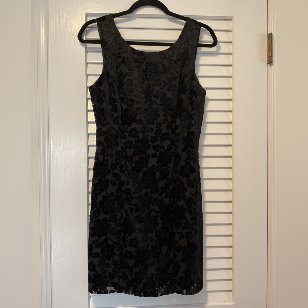 Rampage Black Floral Mini Dress